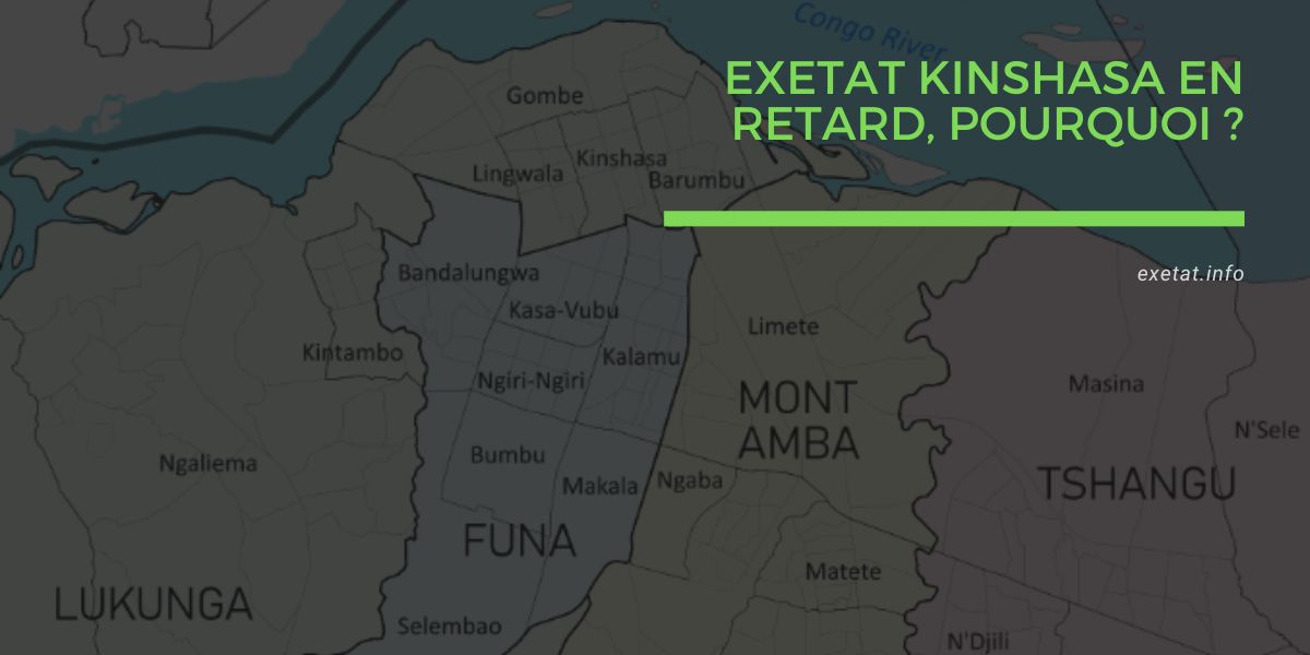 Kinshasa resultat exetat 2022